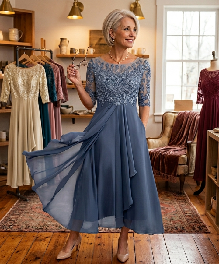 Rhonda | Elegant Lace Dress