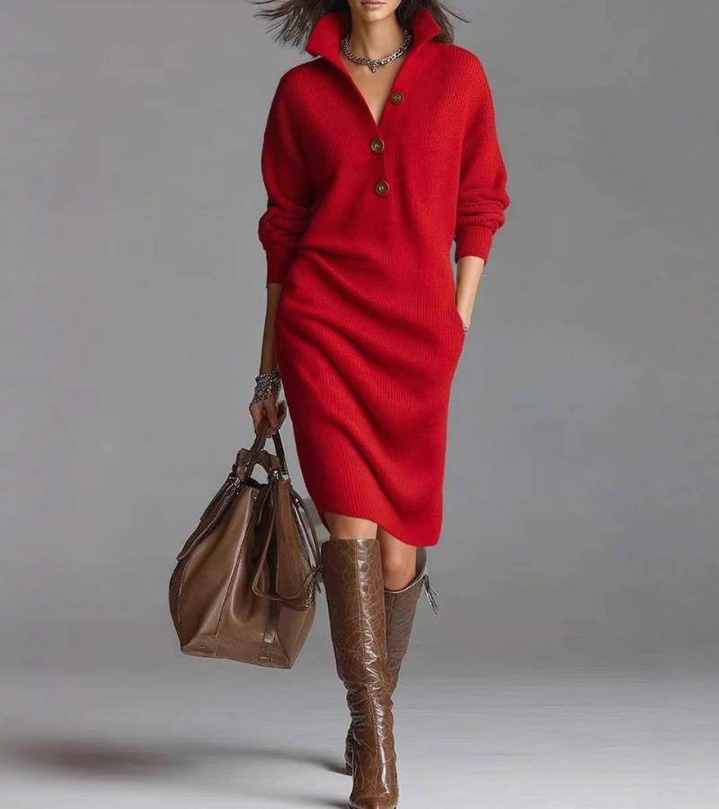 Scarlett - Knitted Dress
