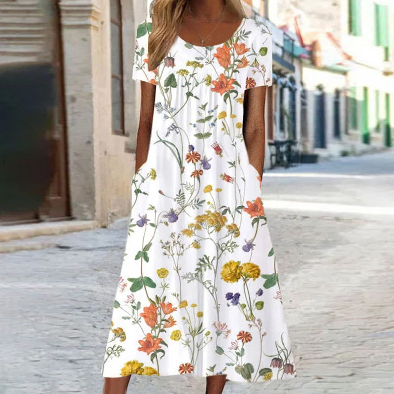 Yoly | Floral Belly Coverage Dress