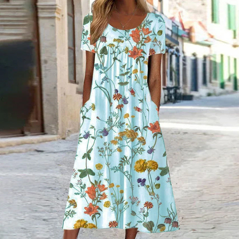 Yoly | Floral Belly Coverage Dress