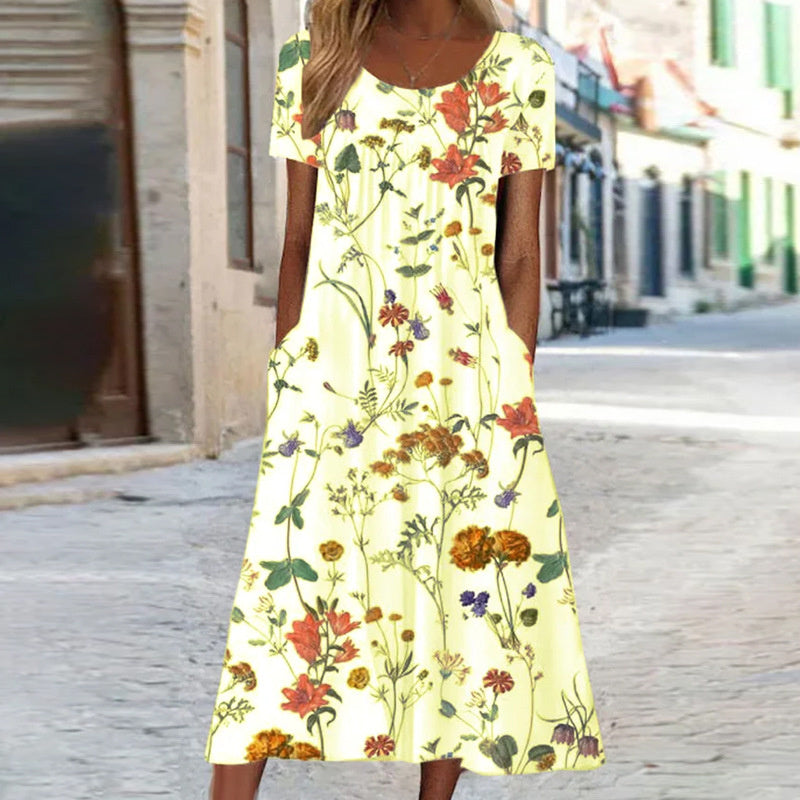 Yoly | Floral Belly Coverage Dress