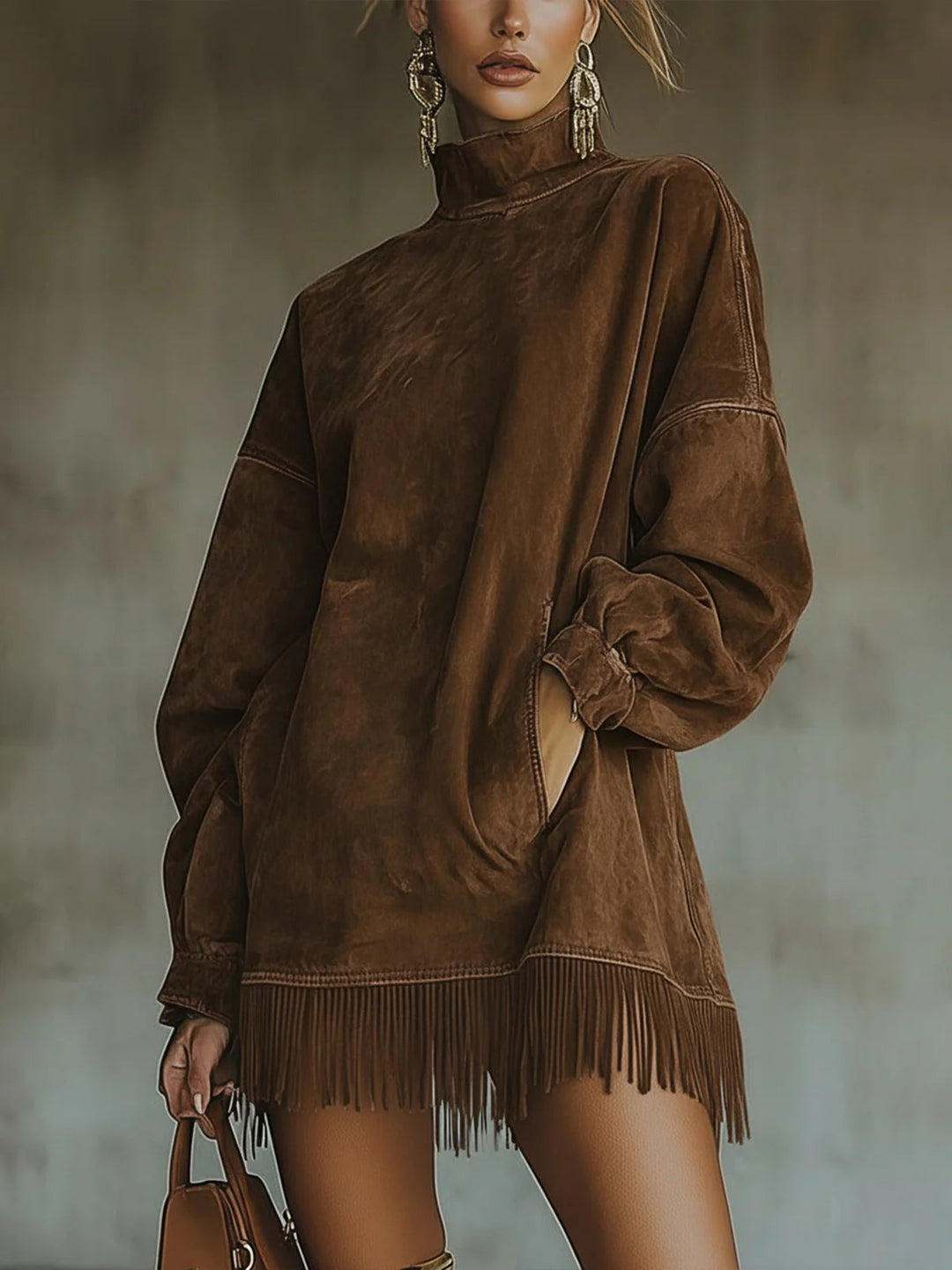 Nathalie - Fringe Dress