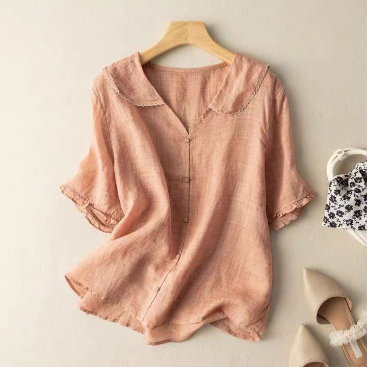 Adèle | Linen Blouse