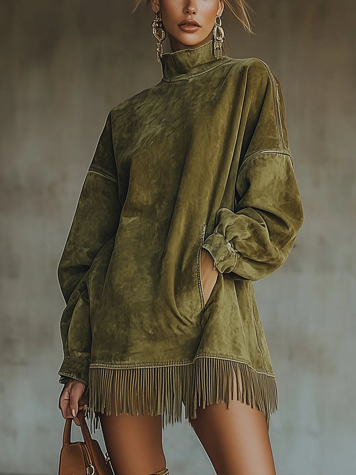 Nathalie - Fringe Dress