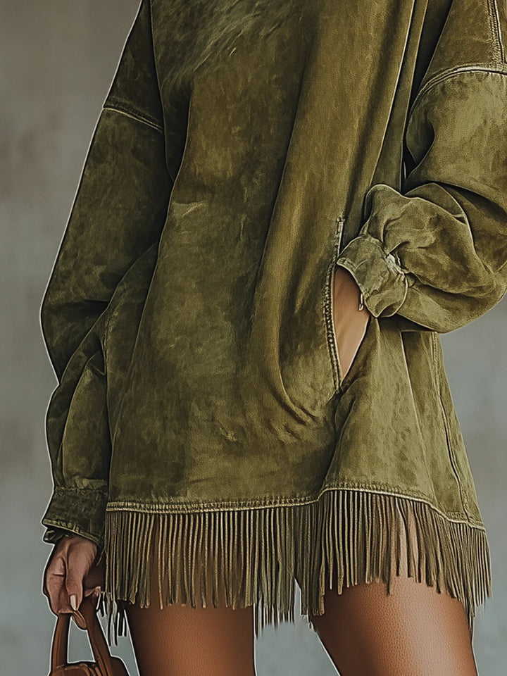 Nathalie - Fringe Dress