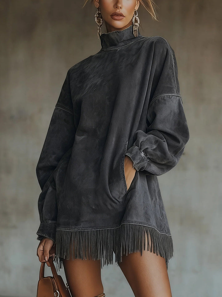 Nathalie - Fringe Dress